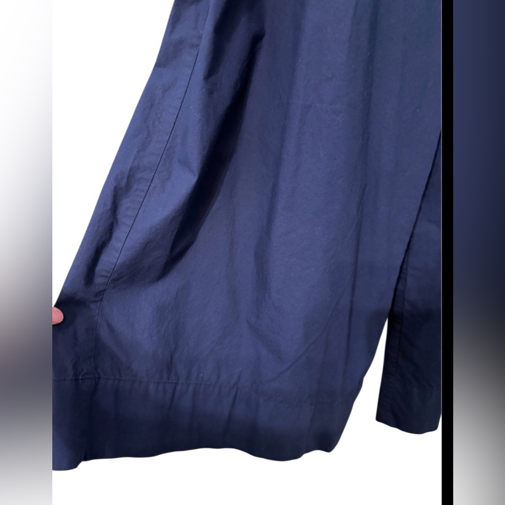 Anthropologie Maeve Blue Utility Wide-Leg Pants M - Picture 5 of 9